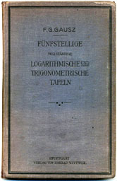 5-stellige Logarithmen-Tafel von 1911